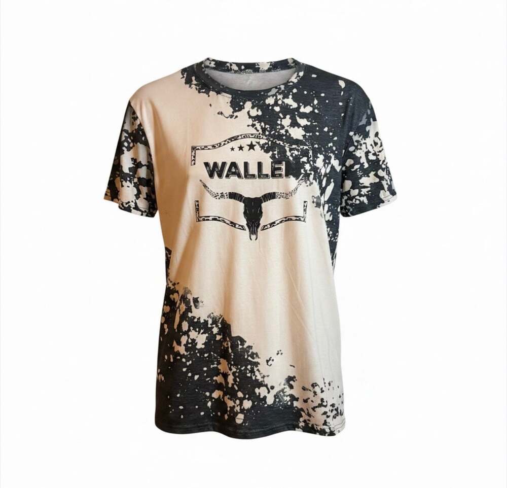 Morgan Wallen Bleach Wash Graphic T-Shirt, dry-fit